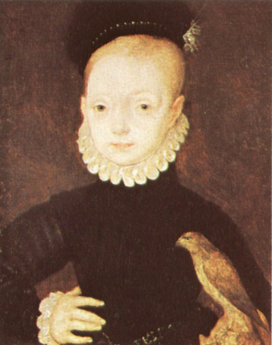 Child protrait of Mary-s son
